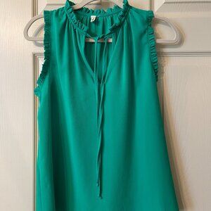 Women Green Trendy Top